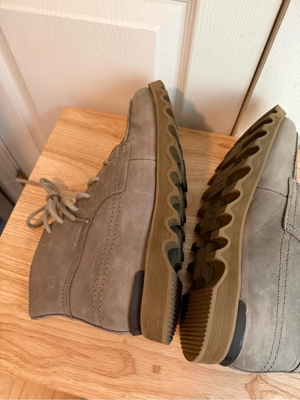 SOREL Mens Kezar Tan Brown Ankle Boots Size 10.5 Medium (D, M)
